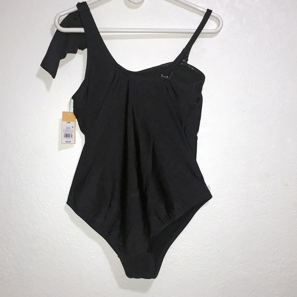 NWT KONA SOL Plus SIZE Bow Tie One piece SZ 14W - Picture 3 of 5